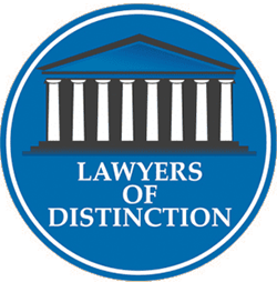 Lawyers of distinction badge