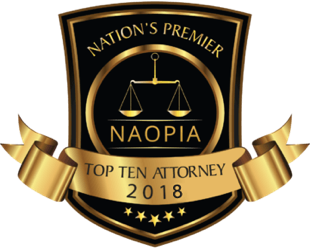 Nation's premier top ten attorney award 2018