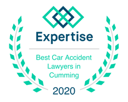 Expertise 2020 car accident lawyer badge